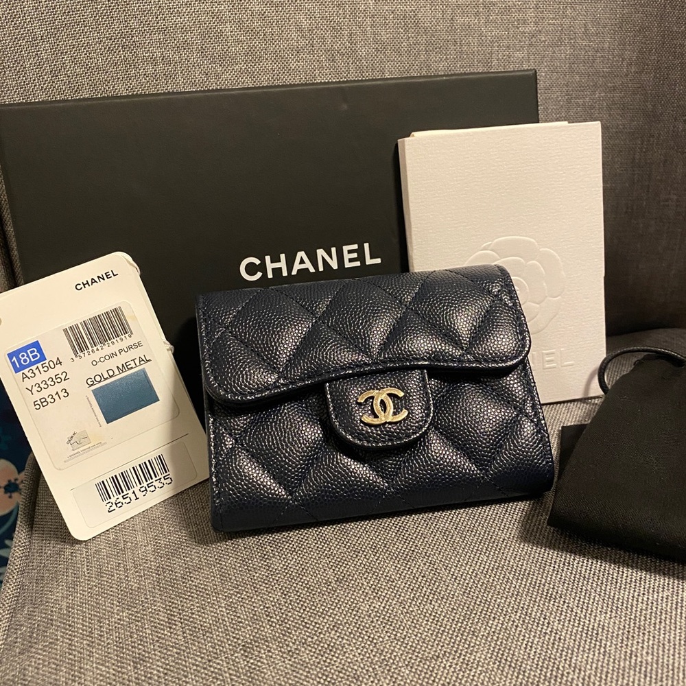 Chanel Caviar XL Card Holder